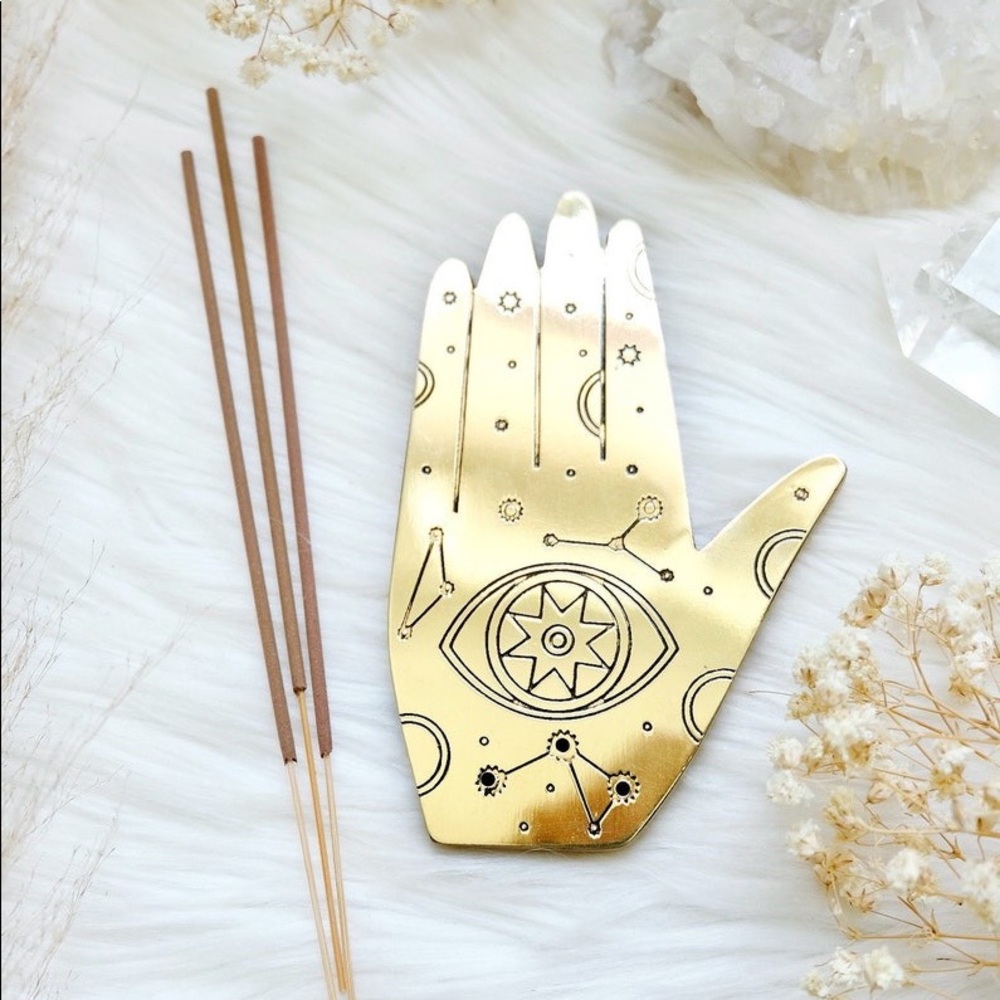 Healing Hand Incense Holder | Goddess provisions